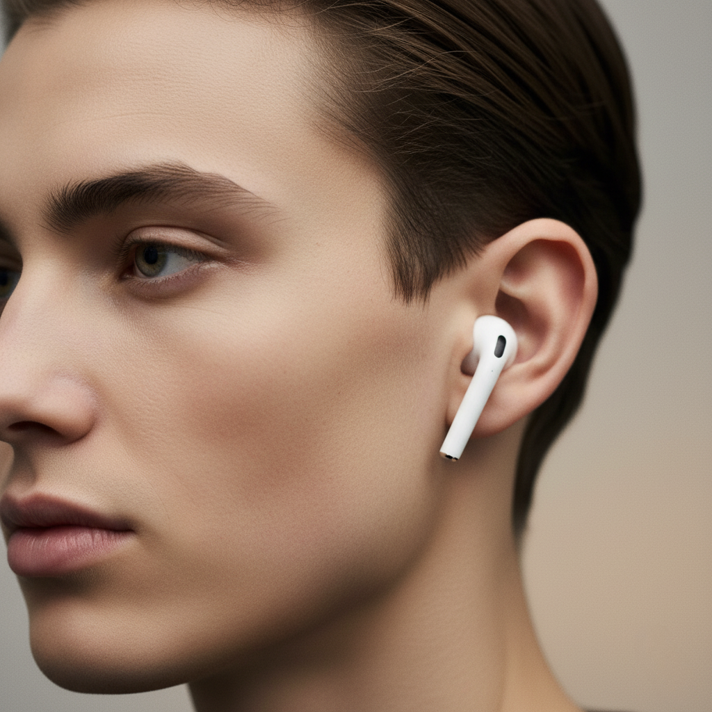 Single Replacement L Earbud for AirPods 1 gen Only for AirPod 1 Left Model A1722 Left Airpod Replacement 1st gen with a Complimentary Magnetic Lanyard