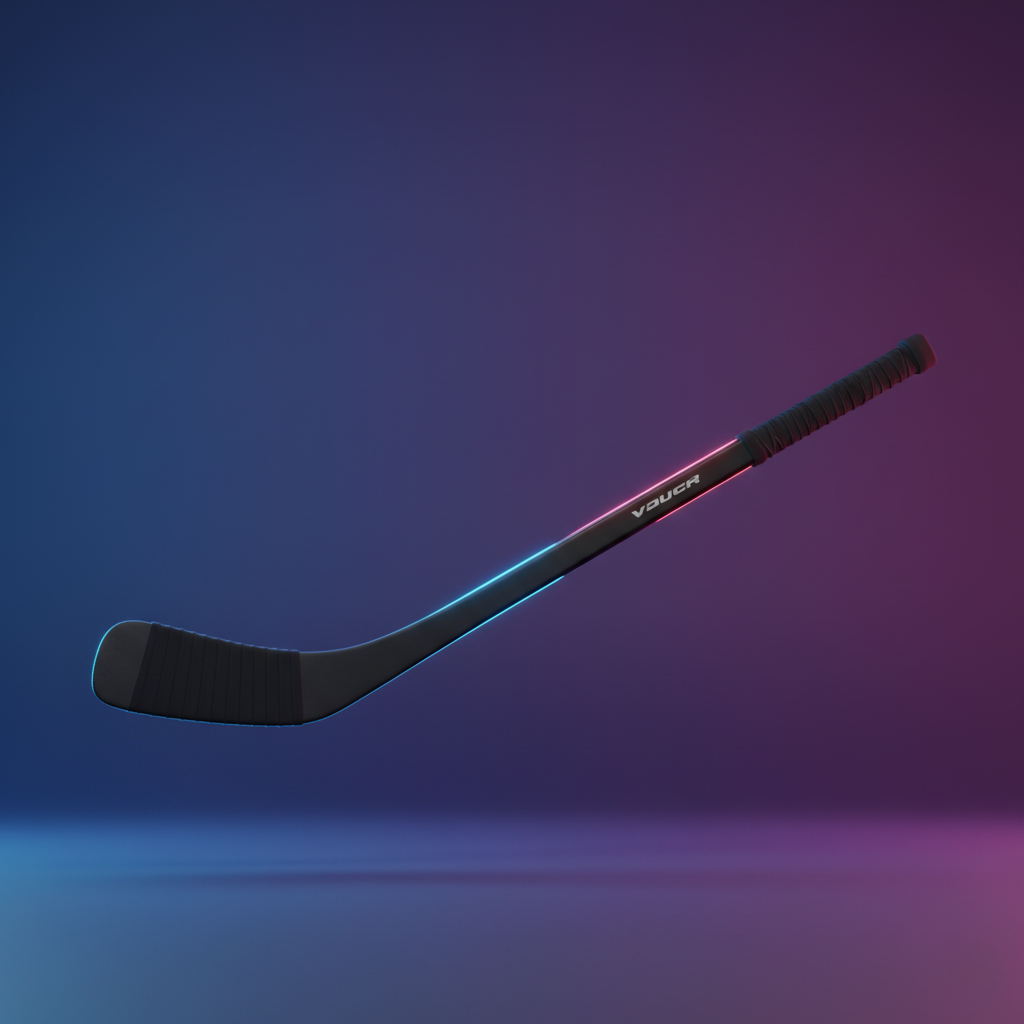 Mini Knee Hockey Composite Stick (Left Red)