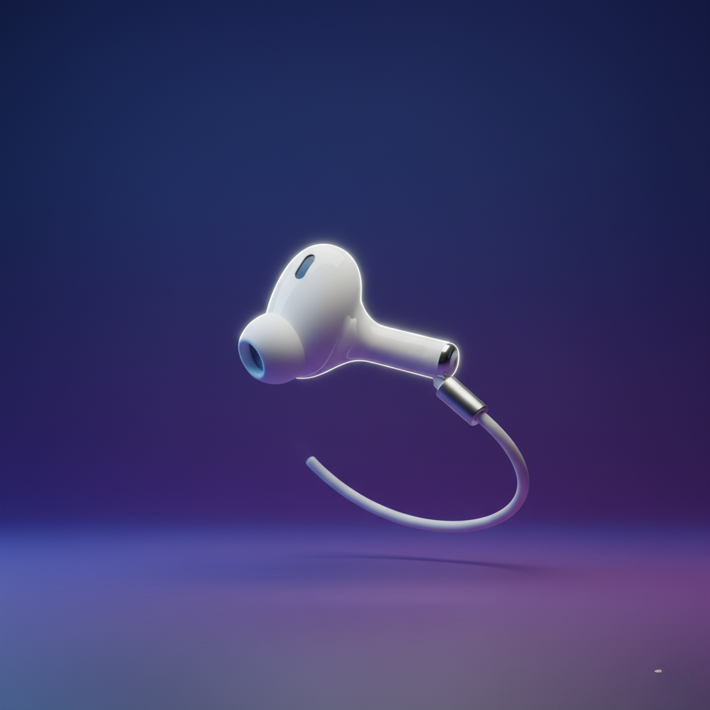 Single Replacement L Earbud for AirPods 1 gen Only for AirPod 1 Left Model A1722 Left Airpod Replacement 1st gen with a Complimentary Magnetic Lanyard